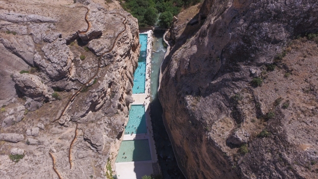 'Kudret Havuzu' bayram tatili için ziyaretçilerini bekliyor