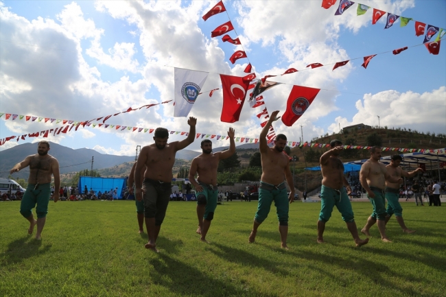 Sivas'ta güreş ve bal festivali başladı