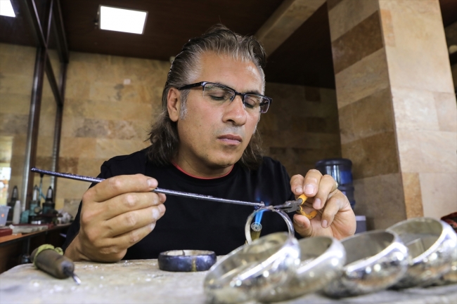 Van'da Urartu sanatı usta ellerde yaşatılıyor