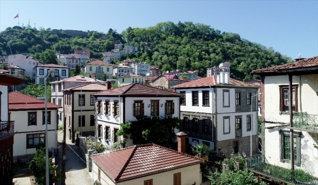 Giresun Zeytinlik'teki tarihi evlerin restorasyonunda sona yaklaşıldı