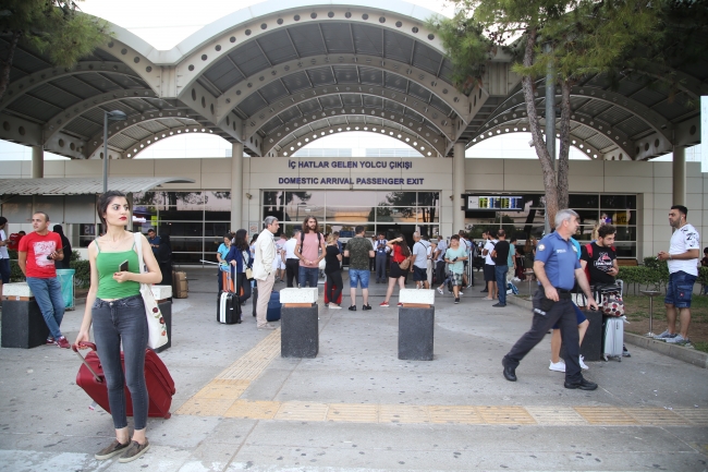 Antalya'ya bayramda turist akını
