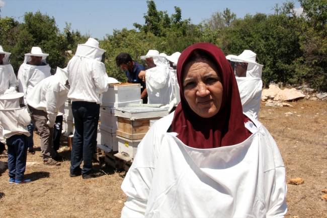 Toros Dağları'nın kadın arıcıları bal üretimine hazırlanıyor