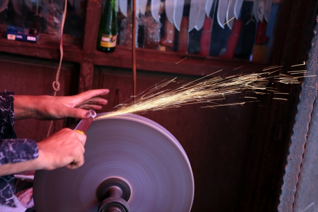 Gaziantepli bıçakçılarda Kurban Bayramı yoğunluğu