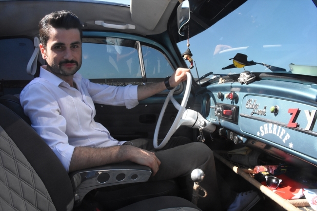 1974 model 'Vosvos'u yeniden yollara çıkardı