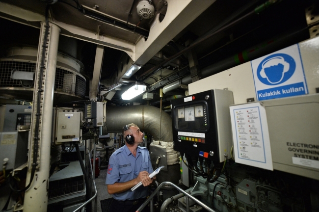 Bahriyeliler bayramda da mavi sularda nöbette