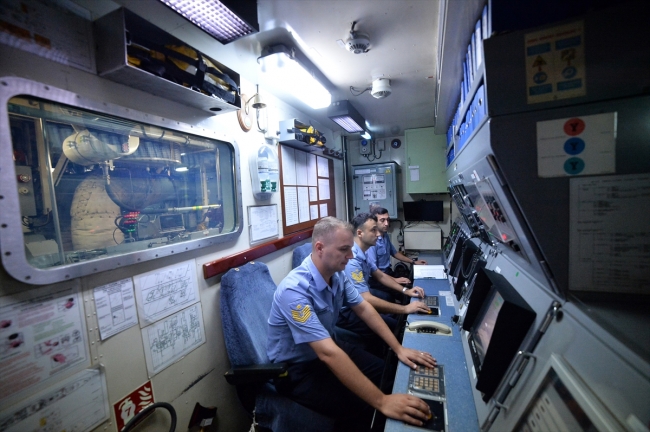 Bahriyeliler bayramda da mavi sularda nöbette