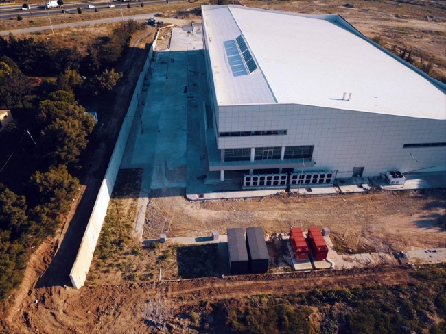 Trakya'nın en büyük buz pateni pistinde son aşama