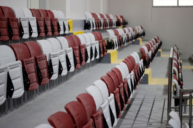 Trakya'nın en büyük buz pateni pistinde son aşama