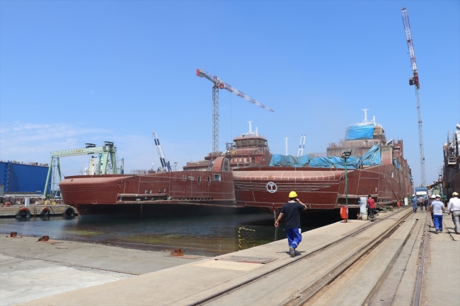 Türk tersanelerinde üretilen elektrikli gemiler dünya denizlerine açılacak