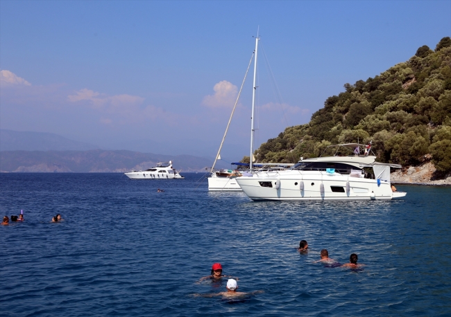 El değmemiş koylarıyla Göcek mavi turun vazgeçilmez rotalarından