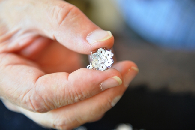 Mardinli usta telkari sanatına 65 yılını verdi