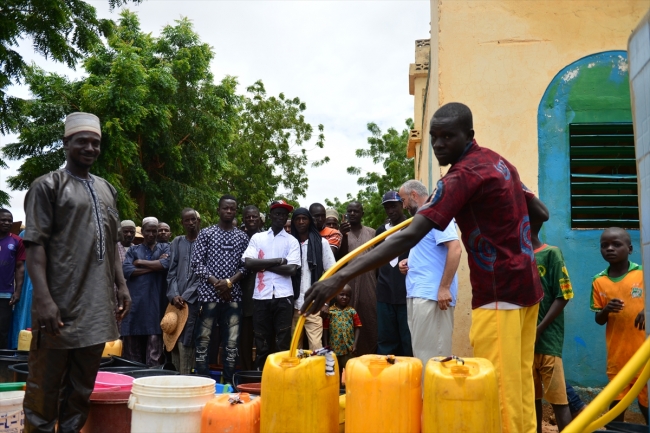 Türkiye'den Nijer'e "hayat suyu"
