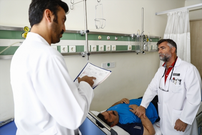 Emekli astsubay böbrek nakliyle çifte bayram yaşadı