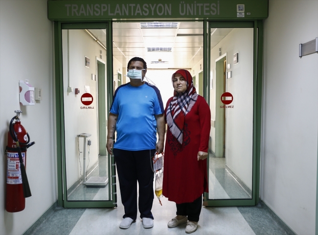 Emekli astsubay böbrek nakliyle çifte bayram yaşadı