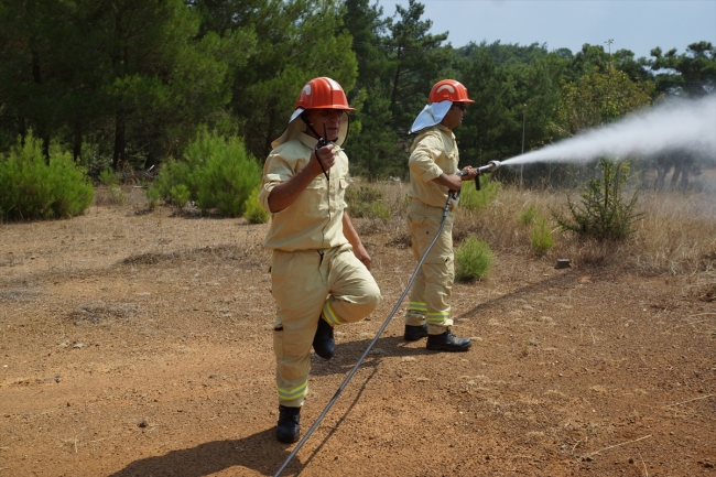 Orman yangınlarıyla 30 yıldır mücadele ediyor