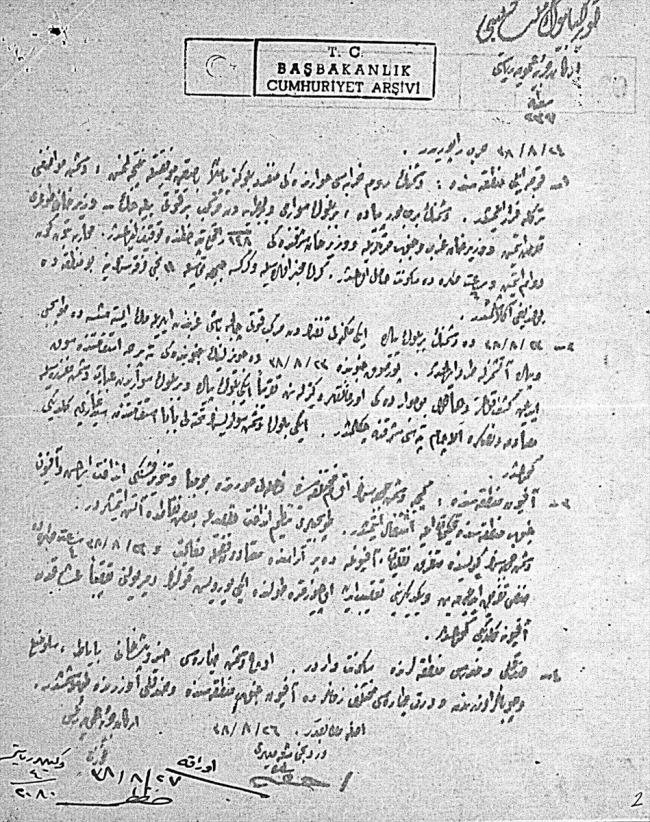 Büyük Zafer'in tarihi belgeleri özenle saklanıyor