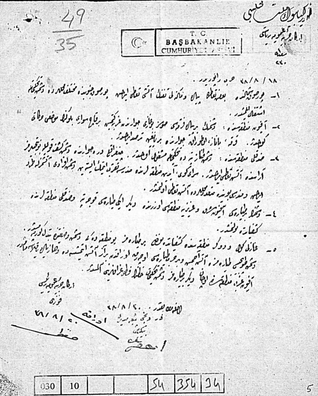 Büyük Zafer'in tarihi belgeleri özenle saklanıyor