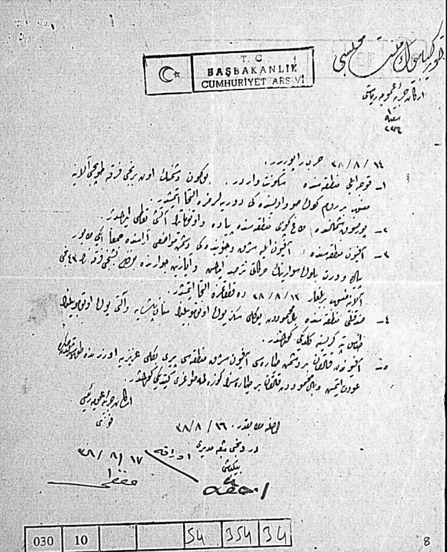 Büyük Zafer'in tarihi belgeleri özenle saklanıyor