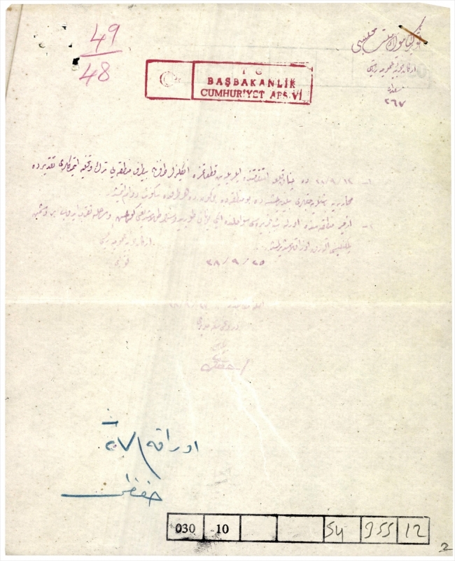 Büyük Zafer'in tarihi belgeleri özenle saklanıyor