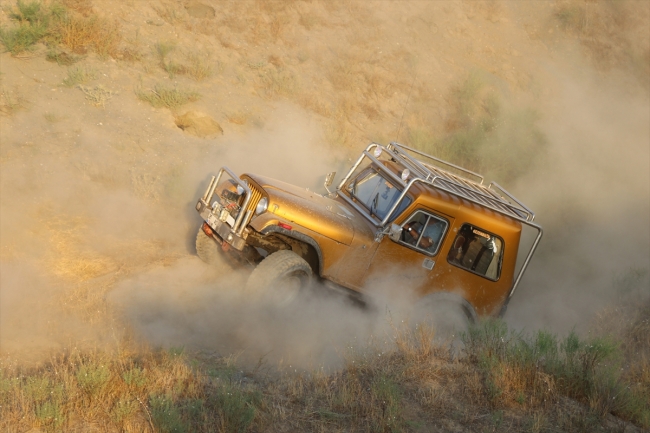 Ağrı Dağı etekleri off-road tutkunlarının gözde mekanlarından