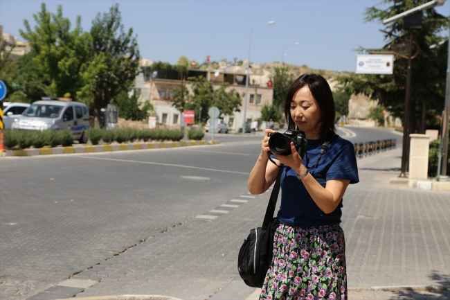 Japon fotoğraf sanatçısı Kapadokya'yı fotoğrafladı