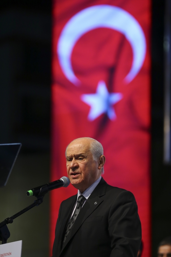 MHP Genel Başkanı Bahçeli: Türkiye saldırılara karşı tek yumruktur