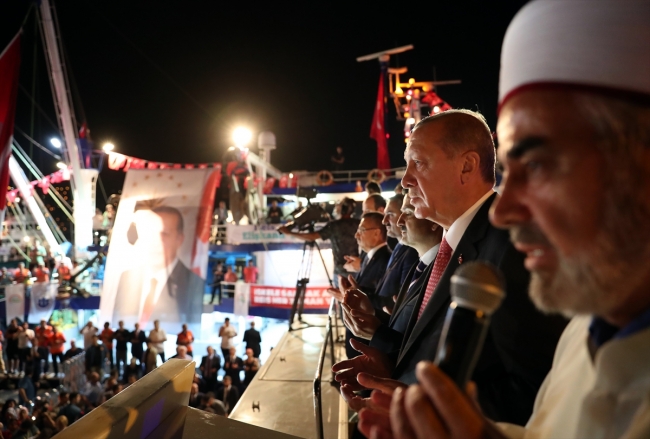 Cumhurbaşkanı Erdoğan balık av sezonunu açtı