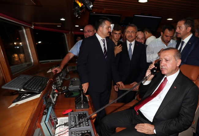 Cumhurbaşkanı Erdoğan balık av sezonunu açtı