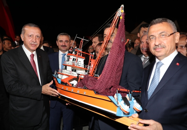 Cumhurbaşkanı Erdoğan balık av sezonunu açtı