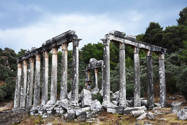 Euromos Antik Kenti'nde UNESCO için özel çalışma yürütülüyor