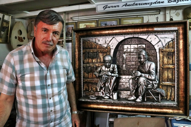 Doku Kabartmali Yagli Boya Tablo Hazirlanmasi Turk El Sanatlari Ve Hobiler