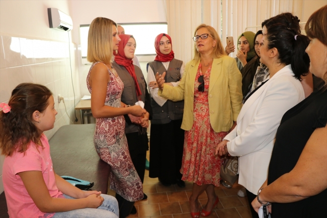 TİKA'dan Gürcü engellilere protez makineleri desteği