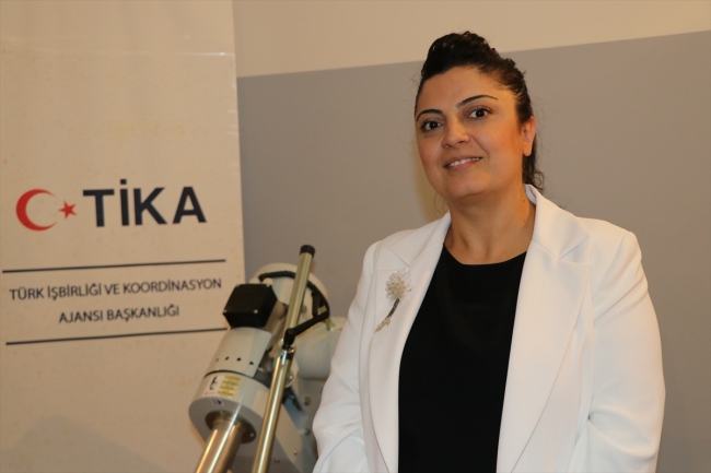 TİKA'dan Gürcü engellilere protez makineleri desteği