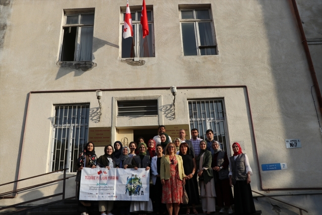 TİKA'dan Gürcü engellilere protez makineleri desteği