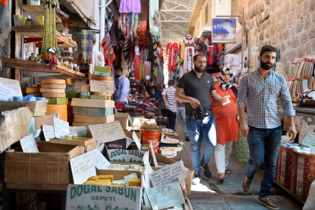 Mardin'in doğal sabunları ilgi çekiyor
