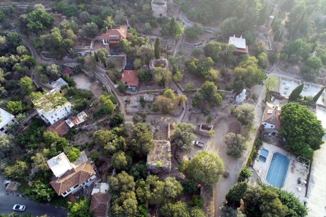Alanya Kalesi'nde "Selçuklu Çarşısı" gün yüzüne çıkarılıyor