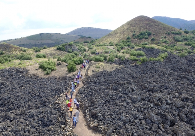 Türkiye'nin jeolojik yapısına ışık tutan Kula Jeoparkı