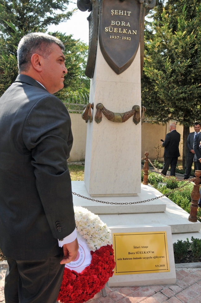ASALA'nın şehit ettiği Türk diplomat anısına anıt