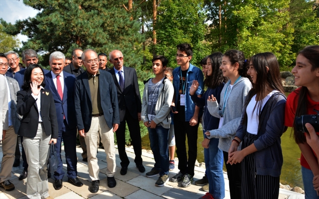 Japonya Prensesi Akiko Mikasa Kalehöyük'ü ziyaret etti