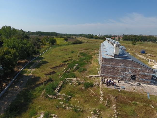 Edirne Sarayı'nda kazı çalışmaları yeniden başlıyor