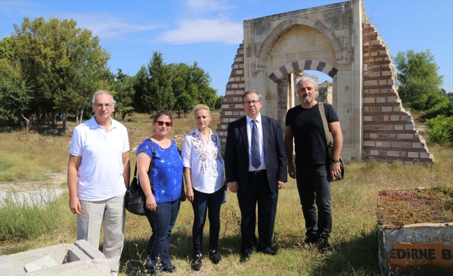 Edirne Sarayı'nda kazı çalışmaları yeniden başlıyor