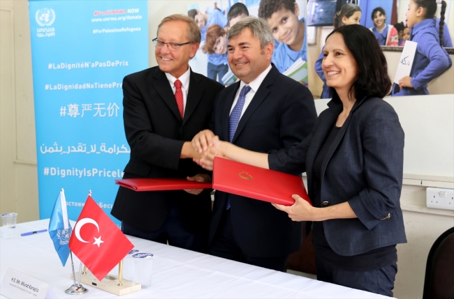 TİKA'dan Ürdün'de Filistinli mültecilere eğitim desteği