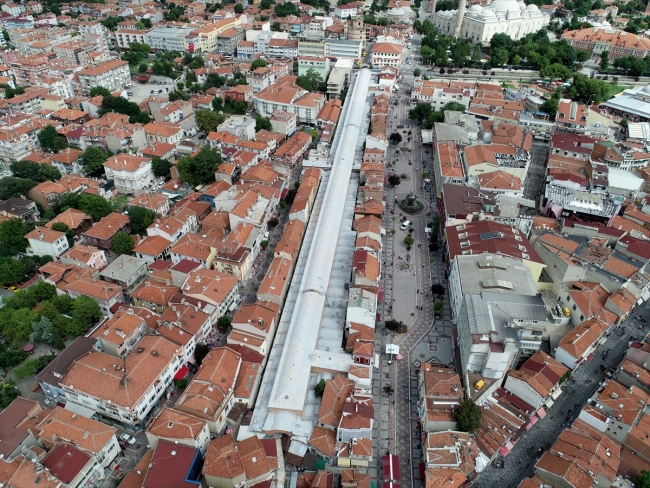 Mimar Sinan mirası Edirne Alipaşa Çarşısı bugün de alışverişin merkezi