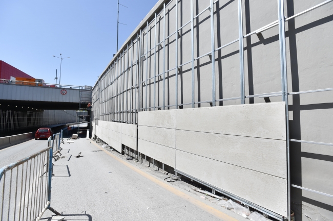 Ankara'da arterlerdeki üst geçitler yenileniyor