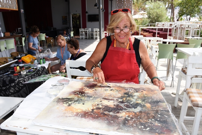 "4. Bodrum Sanat Çalıştayı" başladı.