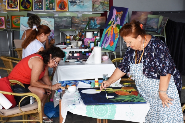 "4. Bodrum Sanat Çalıştayı" başladı.