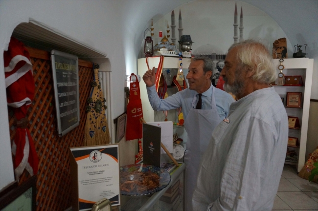 Edirne'de ciğerci dükkanını "müzeye" dönüştürüldü