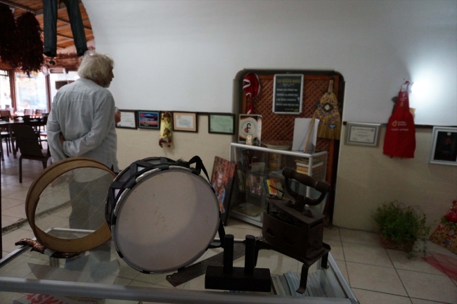 Edirne'de ciğerci dükkanını "müzeye" dönüştürüldü