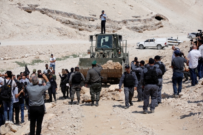 İsrail güvenlik güçlerinden Filistinlilere saldırı