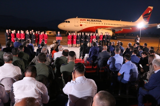 Arnavutluk havayolu şirketi Air Albania'ya kavuştu